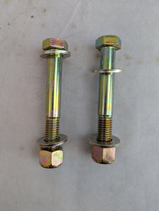 Grade 8 Yellow Zinc Adjustable Coupler & Lunette Ring Bolt and Nut Kit – Heavy-Duty Towing Hardware