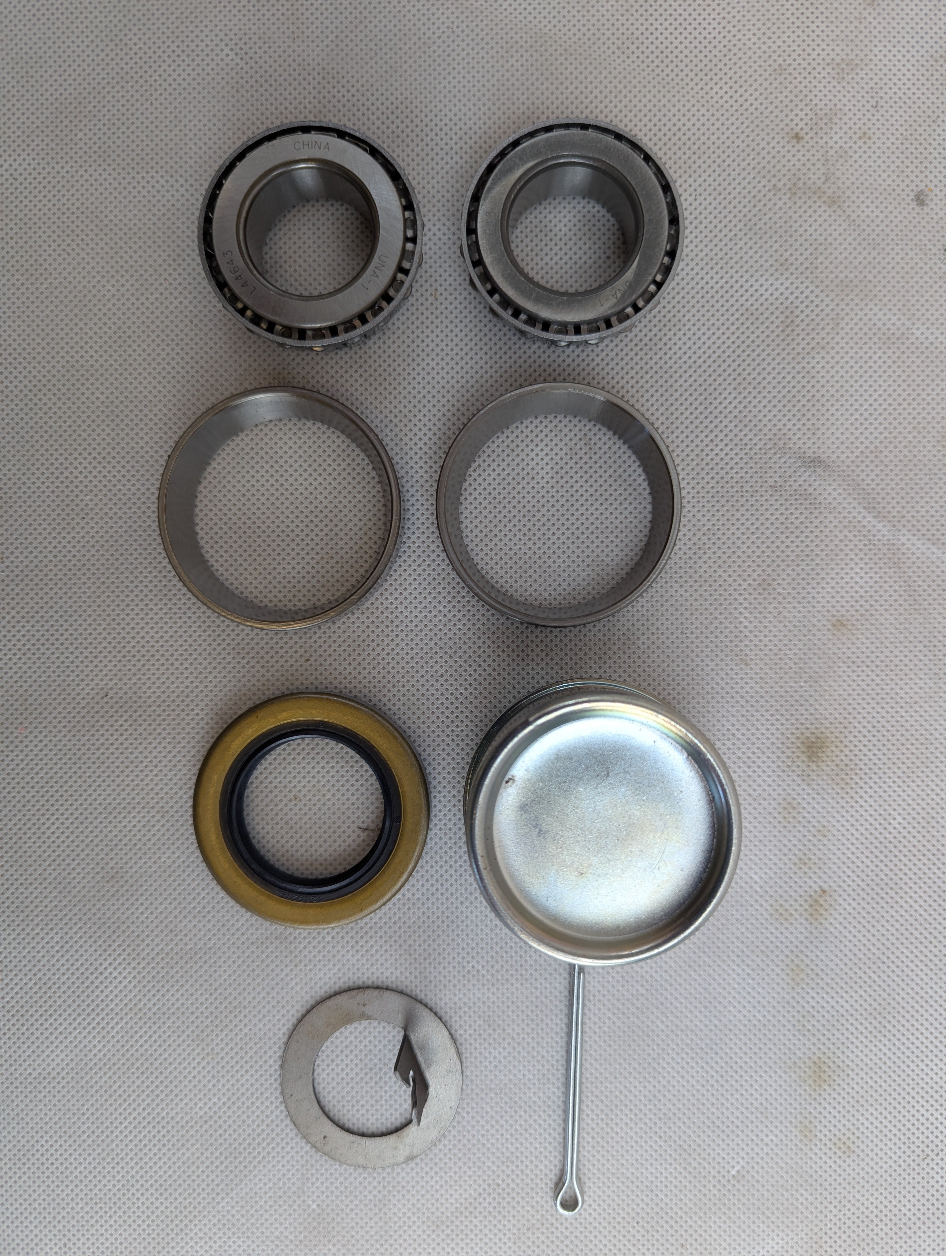 2000lb Bearing & Seal Kit 1