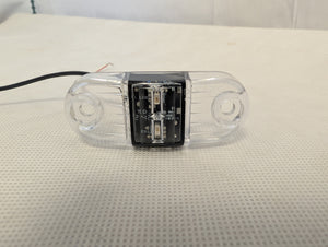 S17 Surface Mount LED Marker Trailer light - Amber Clear Lens 2