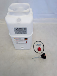 KTI Dump Trailer Hydraulics 6 Quart Plastic Reservoir tank kit with hardware