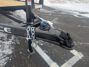 Rice 6x10 Powder Coated Steel Utility Trailer w Ramp Gate