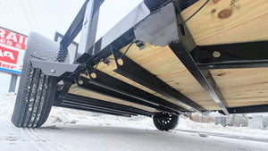 Rice 6x10 Powder Coated Steel Utility Trailer w Ramp Gate