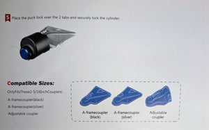 Silver Ox Trailer Lock Heavy Duty Anti-Theft 2 5/ 16 Inch Ball Coupler Safety Chains Trailer Tongue Lock Set with Key Pry-Resistant