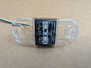 TECNIQ S17 Surface Mount Amber LED Trailer Marker - Clear Lens 2