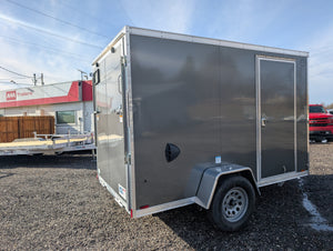 Cargo Mate Amera-Lite Aluminum 6x10 V Nose With Ramp Door Cargo / Enclosed Trailer -Stock# 200666