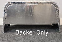 Heavy Duty Aluminum Single Trailer Fender Backer for 36" A6701 Fender