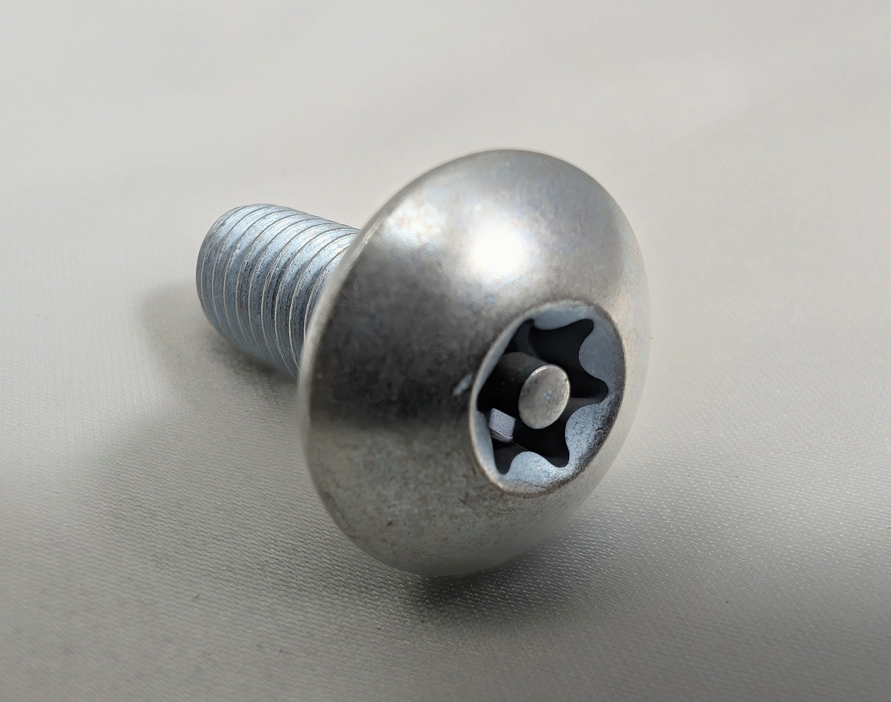 Trailer Cargo Door Machine 1" Bolt 6 Lobe Truss 3/8-16 x1 Fully Threaded - 10 Pack