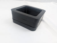 2.5 Inch Hitch Receiver Silencer – Rubber pad installed on ball mount shank | AAA Trailer