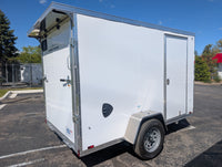 2026 AmeraLite Storm 6x10 White — additional lot view at AAA Trailer Howell MI | In stock, ready for pickup