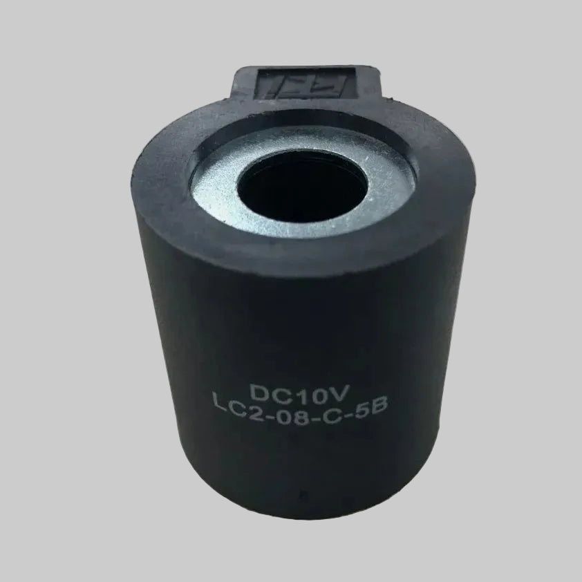 KTI Hydraulics LC2-08-C-5B 10v DC Square Coil Actuator, Dual Spade for Dump Trailers