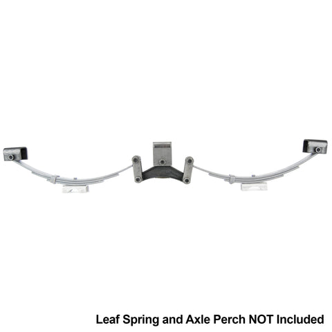 Premium Double Eye Trailer Leaf Spring Hanger 3 1/4