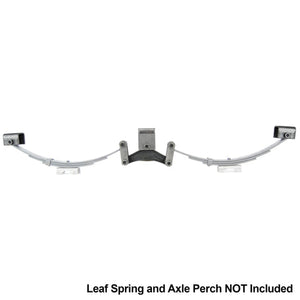 Premium Double Eye Trailer Leaf Spring Hanger 3 1/4