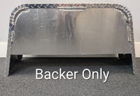 Heavy Duty Aluminum Single Trailer Fender Backer for 36" A6701 Fender - full product view | AAA Trailer
