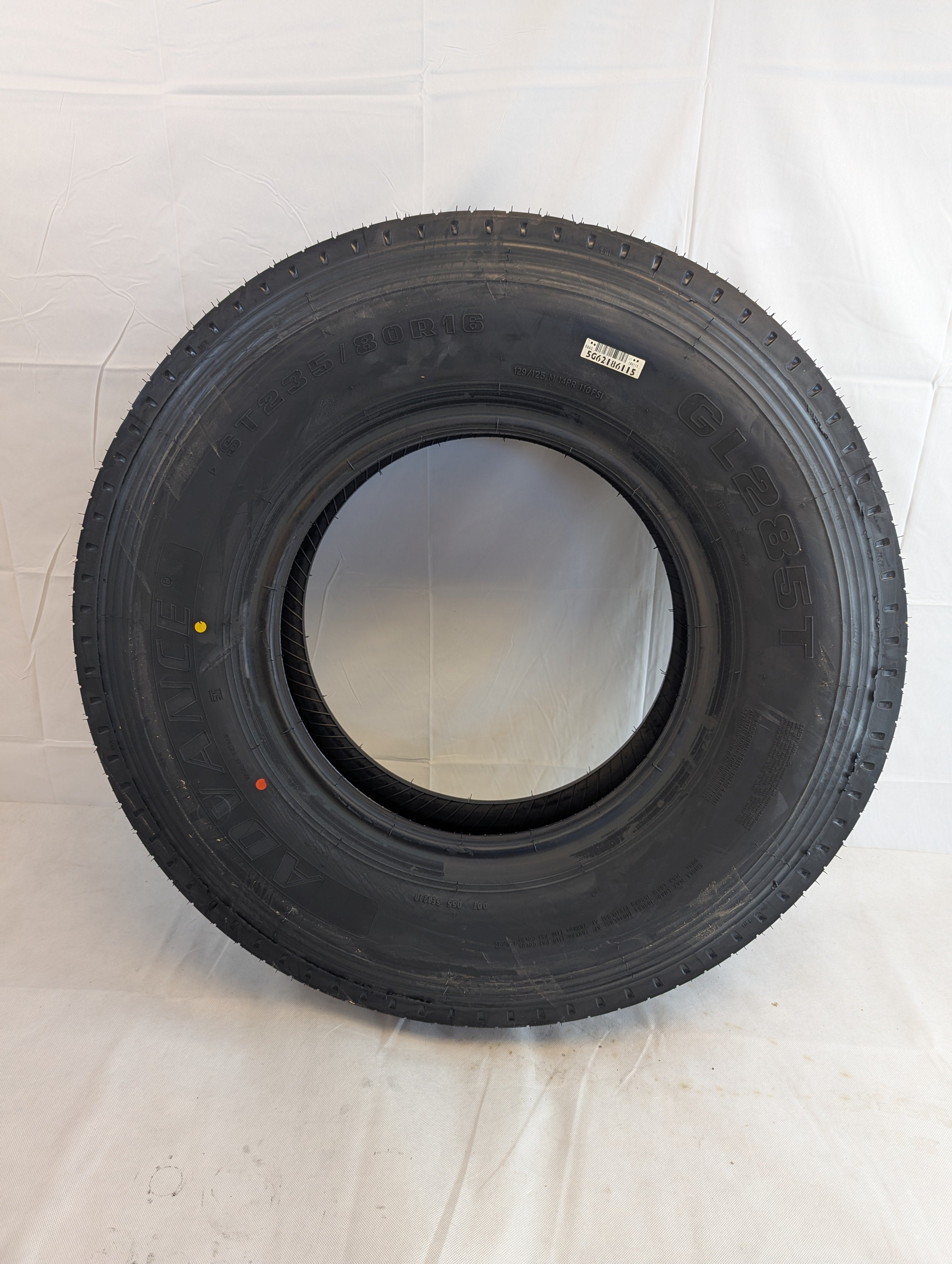 Taskmaster Advance All Steel ST235/80R16 Load Range G Trailer Tire – 14 Ply | Tire Only
