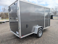 AmeraLite Storm 6x12 All-Aluminum V-Nose Enclosed Cargo Trailer | ALDR612SA - view 3