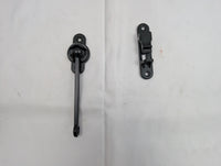 Aluminum 6" Hook & Keeper Ball & Socket Door Holder for RVs Rance Legend Lighting Ameralite Cargo Trailers -Black - close-up 