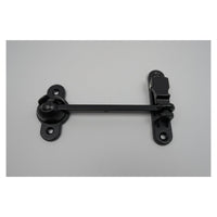 Aluminum 6" Hook & Keeper Ball & Socket Door Holder for RVs Rance Legend Lighting Ameralite Cargo Trailers -Black - full prod