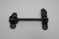 Aluminum 6" Hook & Keeper Ball & Socket Door Holder for RVs Rance Legend Lighting Ameralite Cargo Trailers -Black - component