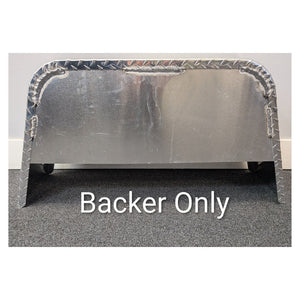 Heavy Duty Aluminum Single Trailer Fender Backer for 36" A6701 Fender - full product view | AAA Trailer