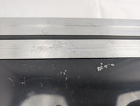 Aluminum Side Access Fuel Door for Cargo & Snowmobile Trailers – Locking Hatch (Blemished) - 11x11 - close-up view | AAA Trai