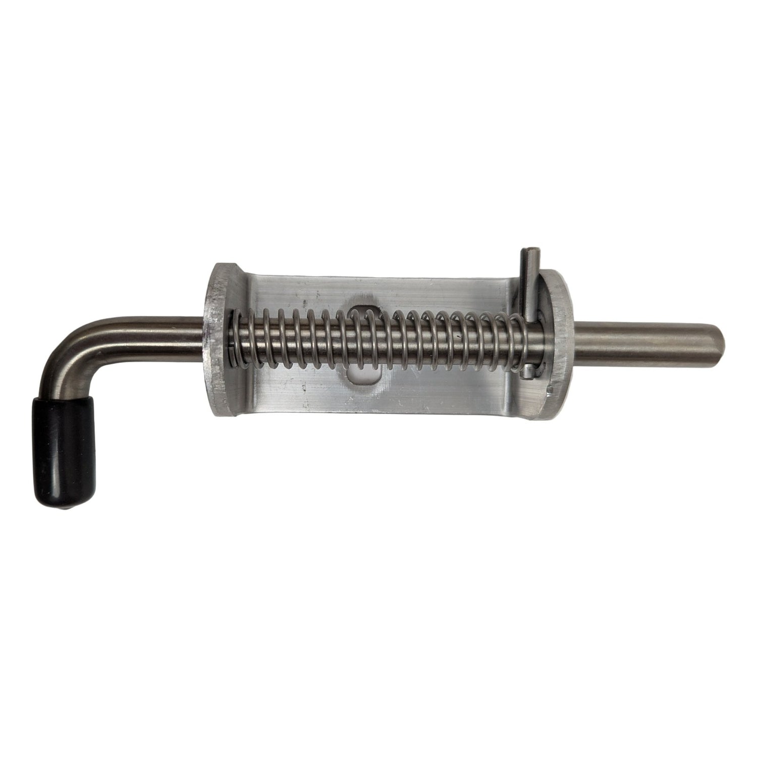 Heavy-Duty Aluminum Spring-Loaded Trailer Ramp Gate Latch – Weld-On Replacement - full product view | AAA Trailer