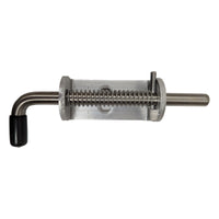 Heavy-Duty Aluminum Spring-Loaded Trailer Ramp Gate Latch – Weld-On Replacement - full product view | AAA Trailer