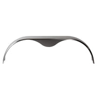 Aluminum Tandem Fender 9x72x20 Smooth Teardrop - 9x72x20 - close-up view | AAA Trailer