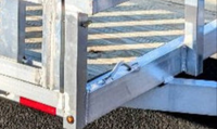 Aluminum Weld-On Tie Down Mount – 1/2" Round Bar, 7.5" Long – Heavy Duty Trailer D-Ring Alternative - component detail | AAA 
