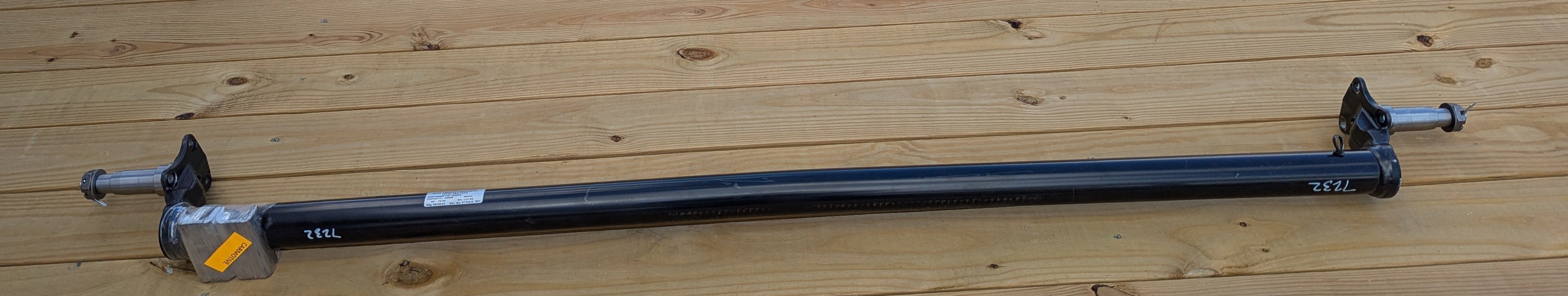 Axis Trailer EZ Lube Axle Beam - 72" Hubface - 3.5k - 4 inch Drop