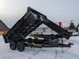 Griffin 6X12 Tandem Axle Hydraulic Dump Trailer with Tarp Kit