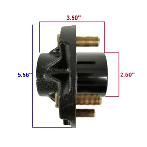 Reliable BT150A Short Trailer Axle Idler Hub