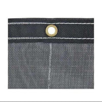 Buyers Dump Trailer Mesh Tarp Replacement 7x15 - Black - 7 x 15 - detail view | AAA Trailer