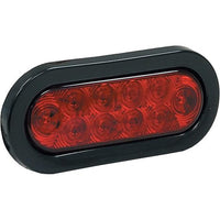 Buyers Products 5626510 6" Oval LED Stop / Turn / Tail Light Kit – 10 LED Trailer Light