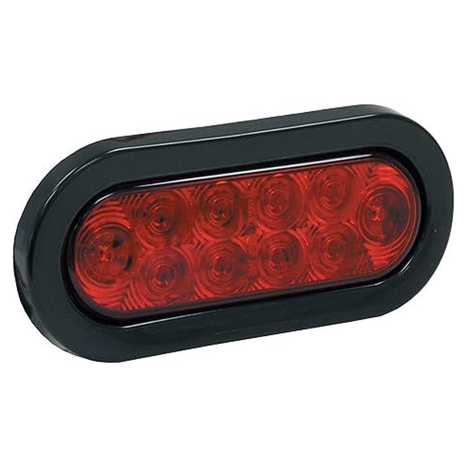 Buyers Products 5626510 6" Oval LED Stop / Turn / Tail Light Kit – 10 LED Trailer Light
