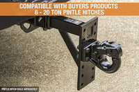 Buyers Products PM812 pintle mount solid shank fitment for 2 inch hitch receivers