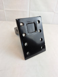 Buyers Products PM87 3 Position Pintle Hook Mount, 2" Receiver, 9" Shank, MGTW 14000lbs, MVL 2800lbs - 14000 lbs - full produ