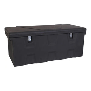 Buyers Products Poly Tongue Tool Box - Black, 44.375 x 19 in. x17.25 in.  1712240 - 44.375 x 19 - full product view | AAA Tra