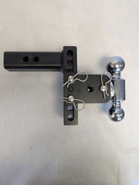 B&W Tow & Stow TS10037B – Ball Mount Rotated to Stow Position