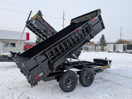 Griffin 6X12 Tandem Axle Hydraulic Dump Trailer with Tarp Kit