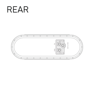 High-Intensity LED Grommet Mount Reverse Backup Light 