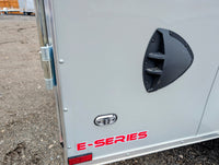 Cargo Mate 5x10 E Series Enclosed Cargo Trailer w Ramp Door & Side Door Stock 124133 - 2400 lbs, 5x10 - close-up view | AAA T