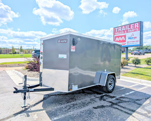 Cargo Mate E-Series 5x10 V-Nose Enclosed Cargo Trailer (EHW510SA) | AAA Trailer, Howell MI