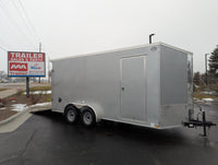 Cargo Mate 7x16 E Series Tandem Axle Enclosed Trailer - Stock# 124959 - 2,100 lb, 7x16 - close-up view | AAA Trailer