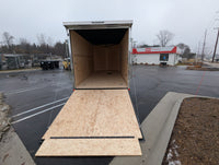 Cargo Mate 7x16 E Series Tandem Axle Enclosed Trailer - Stock# 124959 - 2,100 lb, 7x16 - close-up view | AAA Trailer