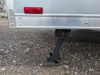 Cargo Mate Amera-Lite Aluminum 5x10 V Nose With Ramp Door Cargo / Enclosed Trailer -Stock# 200670 - 800 lbs, 5x10 - close-up 
