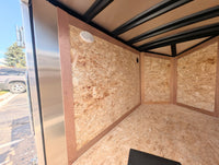 Cargo Mate E Series 4x6 Enclosed Cargo Trailer - Gray - Stock# 124894 - 1,435 lbs, 4x6 - component detail | AAA Trailer