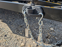 Cargo Mate E Series 4x6 Enclosed Cargo Trailer - Gray - Stock# 124894 - 1,435 lbs, 4x6 - close-up view | AAA Trailer