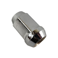 Chrome 1/2-20 Solid Acorn Trailer Wheel Lug Nut - full product view | AAA Trailer