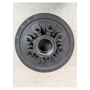 Dexter Hub 8 Lug on 6 1/2" Brake Drum 7000lb 9/16"- 18 Stud 	008-219-13 - 7,000 lb - full product view | AAA Trailer
