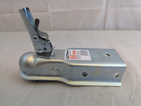 Coupler 2" x 3" Lever Lock 3500LB - 3500 lb - close-up view | AAA Trailer
